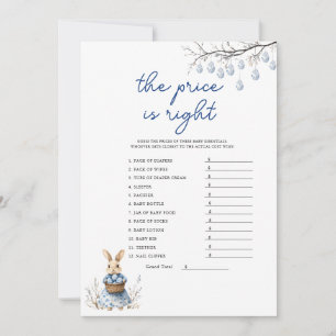 Easter Chinoiserie The Price is Right Baby Shower  Holiday Card