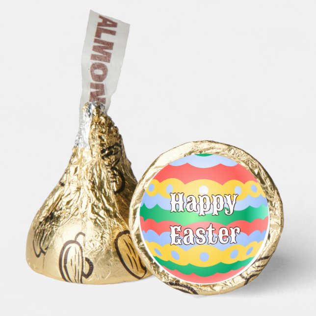 Easter Chocolates Personalized Easter Egg Hershey®'s Kisses® (Front)