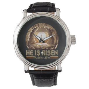 Easter Christian He is Risen Jesus Watch