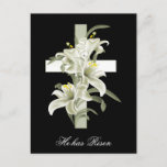 Easter Christianity He has Risen Holiday Postcard