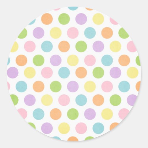 Easter Classic Round Sticker