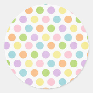 Easter Classic Round Sticker