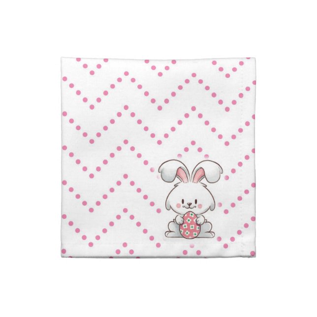 Easter Cloth Napkin (Quarter Fold)