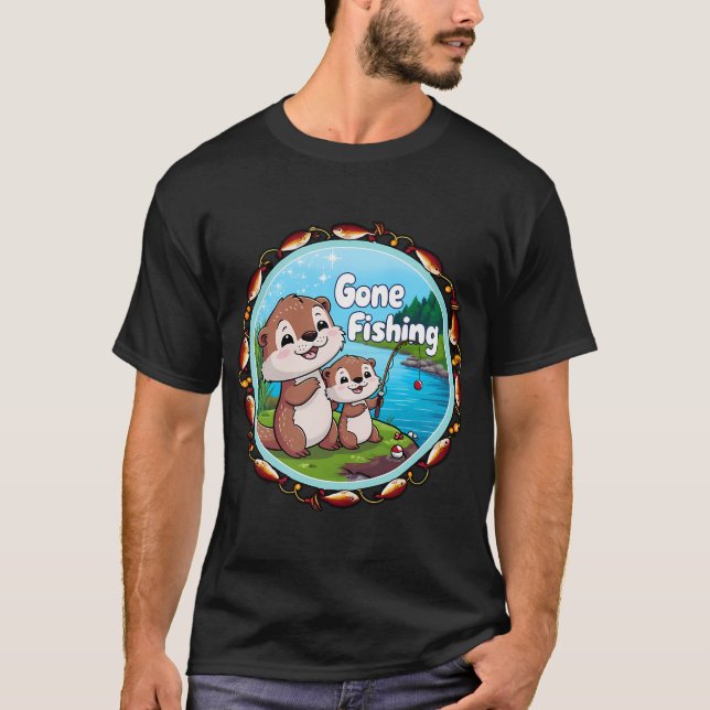 Easter Cod, Funny Happy Easter Card T-Shirt (Front)