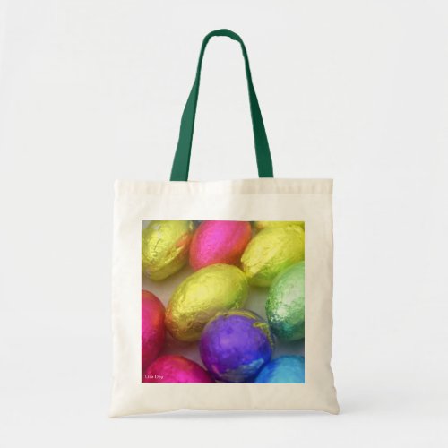 Easter Colors Budget Canvas Tote Bag
