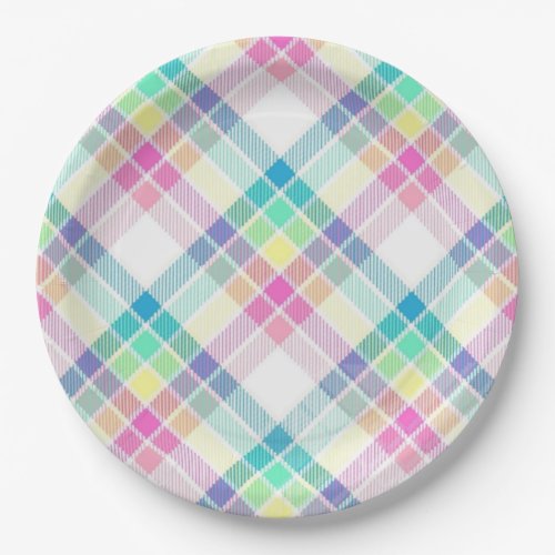 Easter Colors Easter Paper Plates