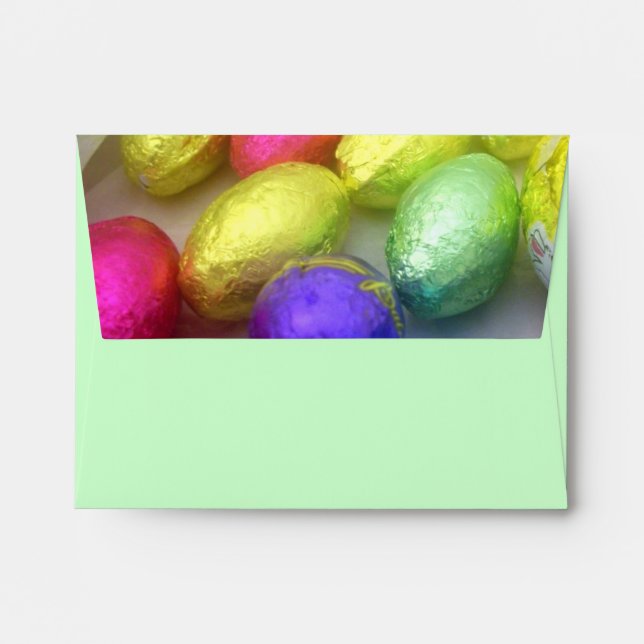 'Easter Colors' Envelopes (Spring Green) (Back (Top Flap))