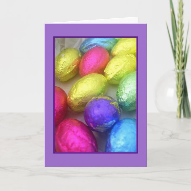 'Easter Colors' Greeting Card (Front)