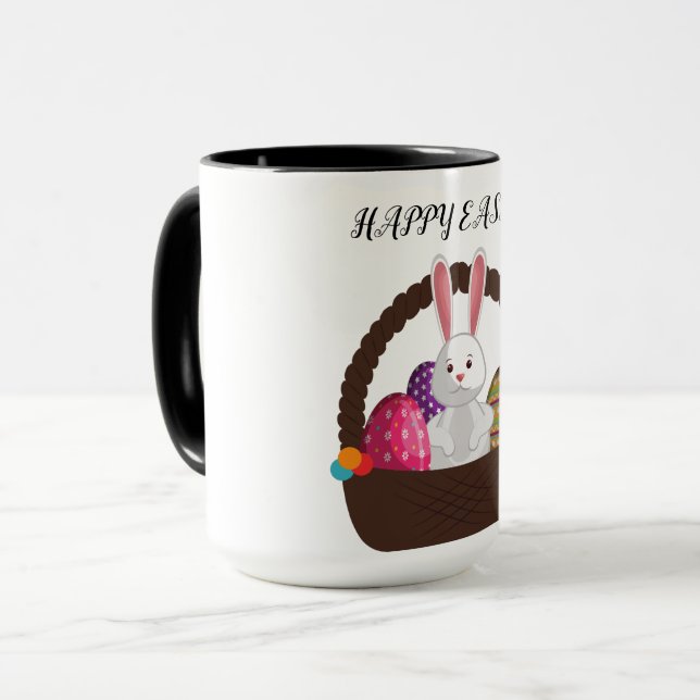 Easter Combo two toned mug. Mug (Front Left)