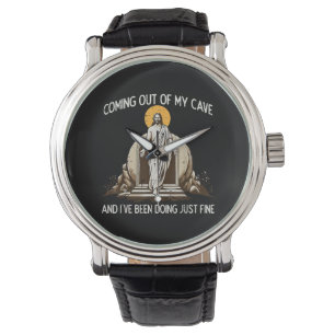 Easter Coming Out My Cave Jesus Watch