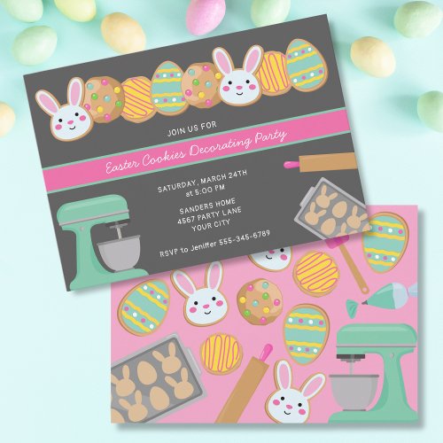 EASTER COOKIE PARTY INVITATION