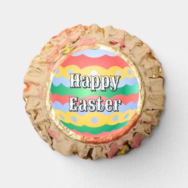 Easter Cookie Personalized Easter Egg Oreo Cookie Reese's Peanut Butter Cups (Front)