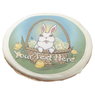 Easter Cookies Personalized Easter Bunny Cookies