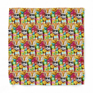 Easter Cool Blanket Colorful Bandana