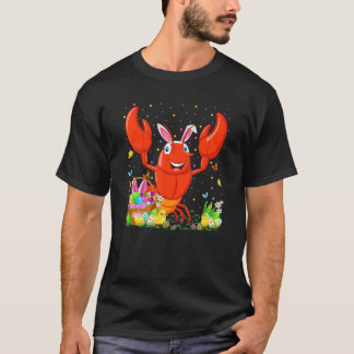 Easter Crawfish Bunny Egg Hunting Crawfish Easter T-Shirt