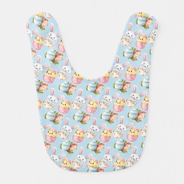 Easter Critters Baby Bib (Front)