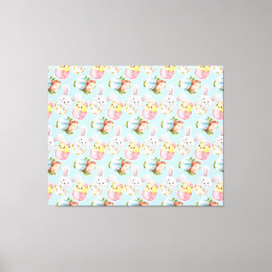 Easter Critters Canvas Print