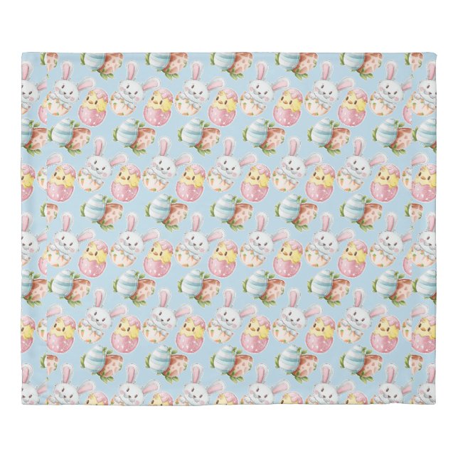 Easter Critters Duvet Cover (Front)