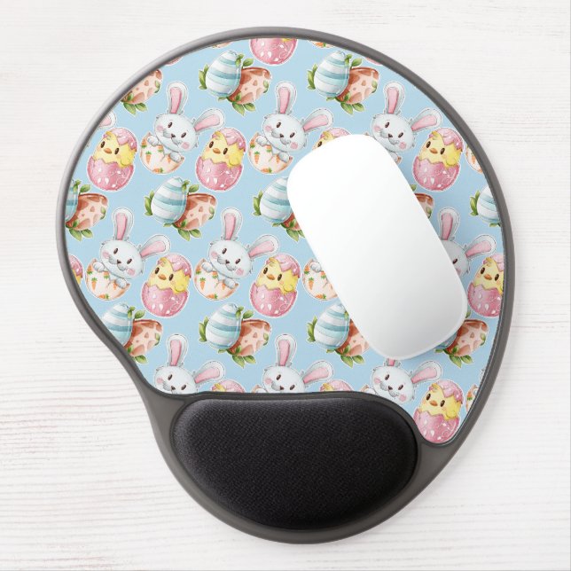 Easter Critters Gel Mouse Pad (Left Side)