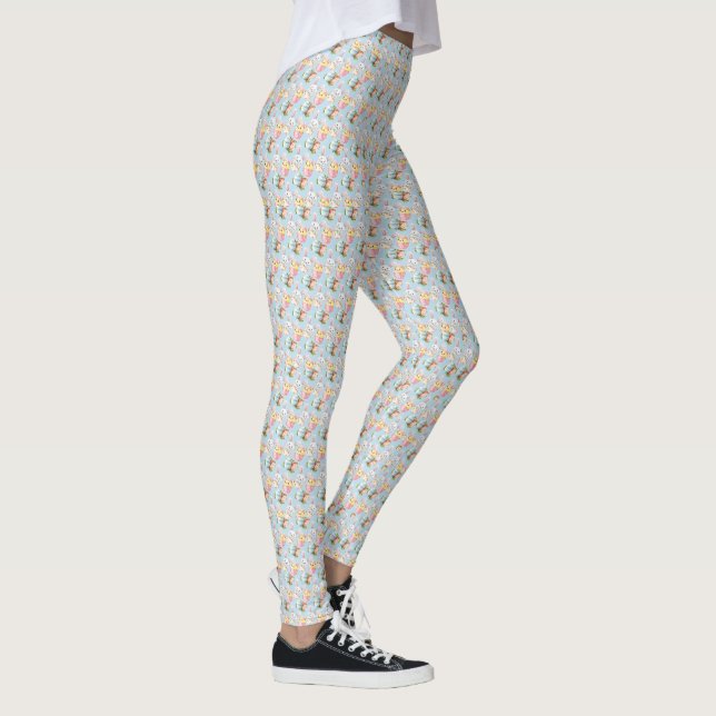 Easter Critters Leggings (Right)