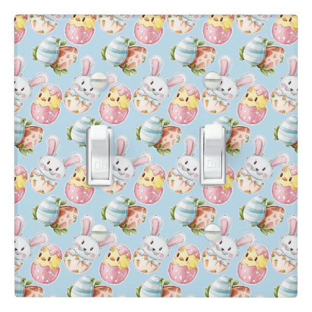 Easter Critters Light Plate (In Situ)