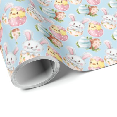 Easter Critters Wrapping Paper