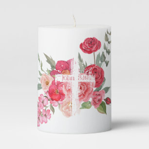Easter/Cross/John3:16/Jesus Pillar Candle