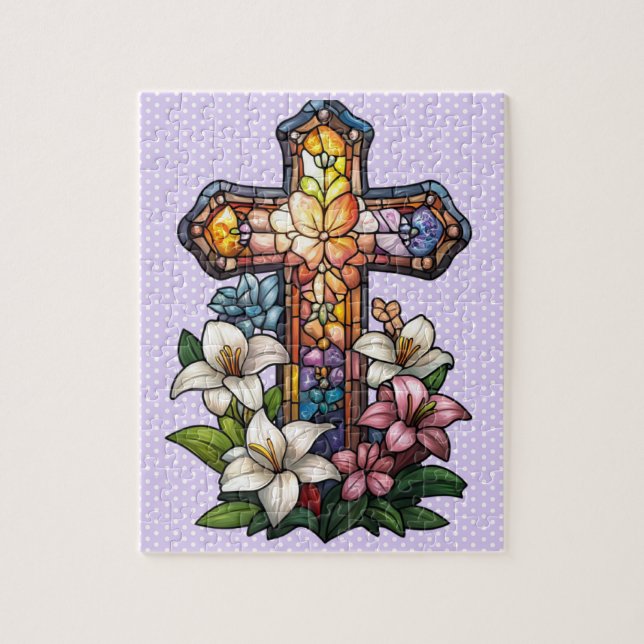 Easter Cross Puzzle (Vertical)