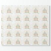 Easter Crosses Wrapping Paper (Flat)