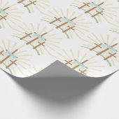 Easter Crosses Wrapping Paper (Corner)