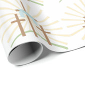 Easter Crosses Wrapping Paper (Roll Corner)