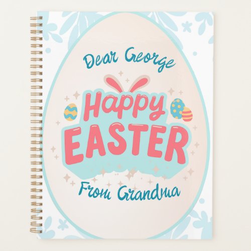 Easter custom  personalized planner