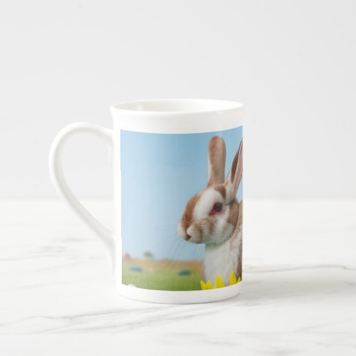 Easter Cute Bunny for a positive mood     Bone China Mug