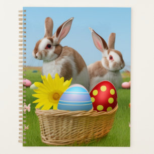 Easter Cute Bunny for a positive mood Planner