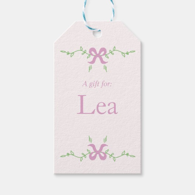  Easter Cute Greeting Gift Tags (Front)