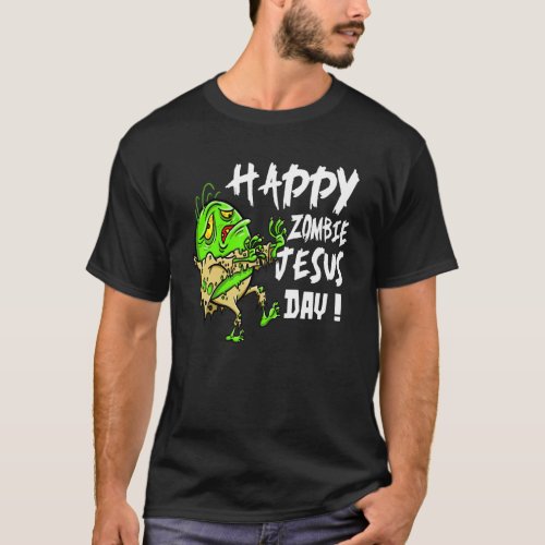 Easter Cute Happy Zombie Jesus Day Easter Bunny T_Shirt