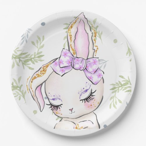 Easter Cutie Paper Plates