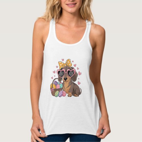 Easter Dachshunds Cute Dachshund T-Shirt Tank Top