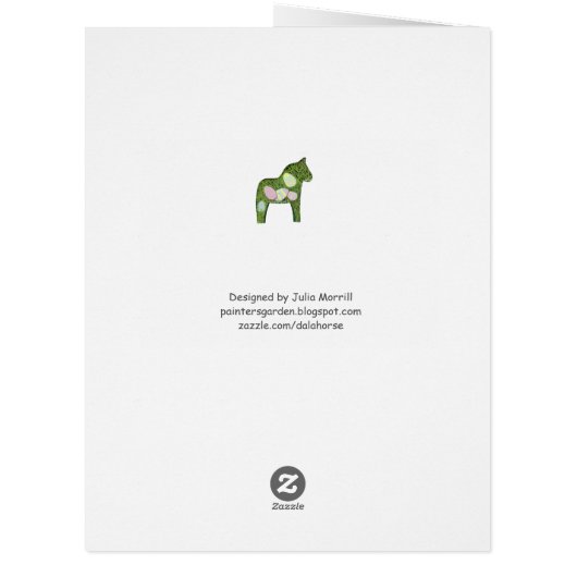 Easter Dala Horse (Back)