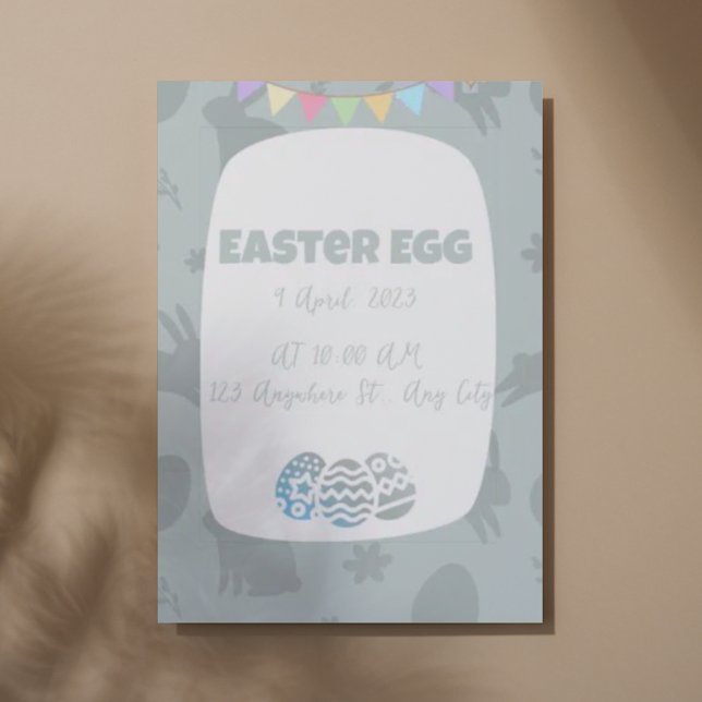 easter day Beautiful nvitation Invitation (easter day )