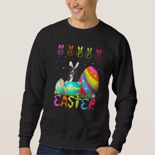 Easter Day Bernese Mountain Dog Matching Cute East Sweatshirt