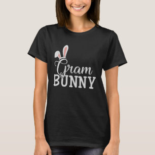 Easter Day Bunny Easter Costume Matching Gram Bun T-Shirt