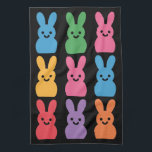 Easter Day Bunny Eggs Plaid Leopard Kitchen Towel<br><div class="desc">Easter Day Bunny Eggs Plaid Leopard</div>