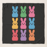 Easter Day Bunny Eggs Plaid Leopard Scarf<br><div class="desc">Easter Day Bunny Eggs Plaid Leopard</div>