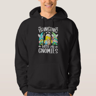 Easter Day & Bunny Gnomes For Women Hanging With M Hoodie
