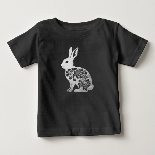 Easter Day Bunny Rabbit Baby T-Shirt (Front)