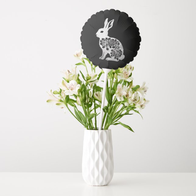 Easter Day Bunny Rabbit Balloon (Vase)