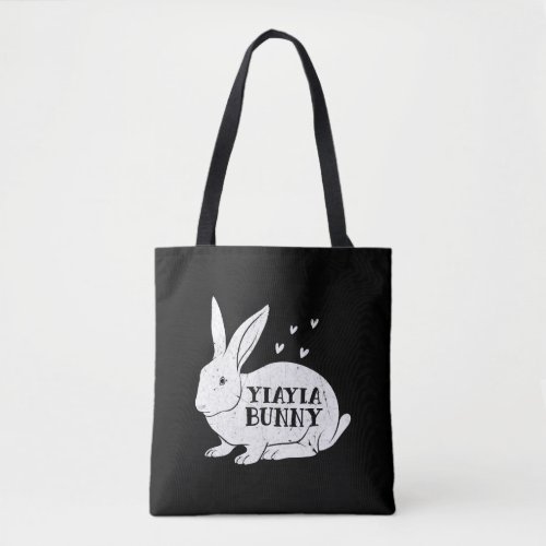 Easter Day Bunny Yiayia Tote Bag