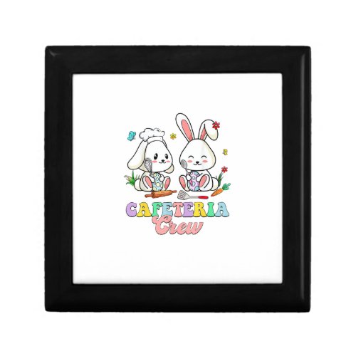 Easter Day Cafeteria Crew Lunch Lady School Cafete Gift Box
