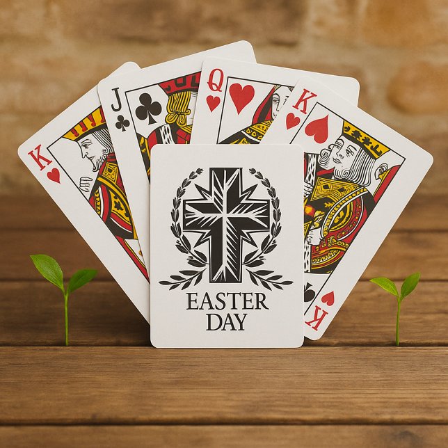 Easter Day Cross Religious Christian Poker Cards (Creator Uploaded)
